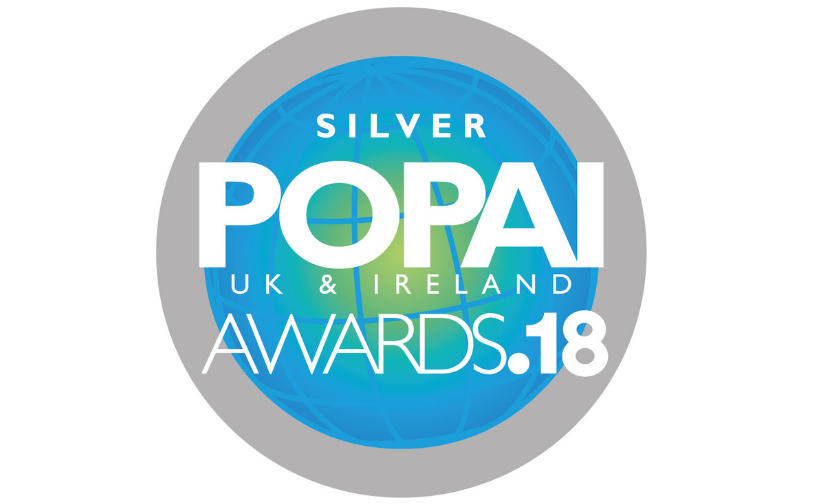 P+D POPAI2018 Silver Award 